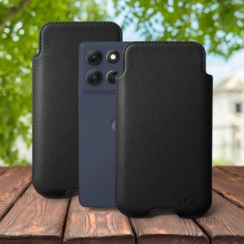 Футляр Stenk Sportage для Motorola Moto G86 Power Чёрный (79631)