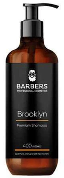Шампунь для мужчин против перхоти Barbers Brooklyn 400 мл (4823109403178)