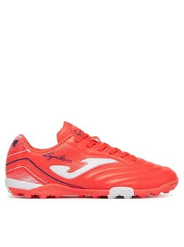 Футбольные сороконожки для газона Joma, синтетический материал, коралловый, размер 43