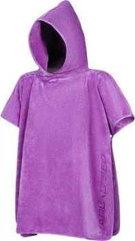 Рушник пончо Aqua Speed KID'S PONCHO фіолетовий 80x140см (145-09-80x140)