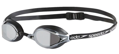 Плавальні окуляри Speedo з дзеркальними лінзами, антифог та UV-захист, сірі