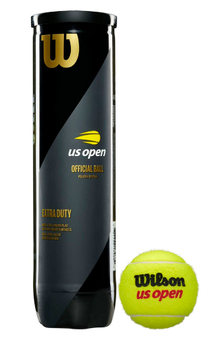 М'ячі для тенісу Wilson US Open Жовтий 4 balls (WRT116200)