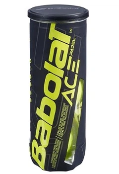 М'ячі для падел тенісу Babolat ACE PADEL 3 balls Жовтий one size (501104-113)
