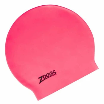 Шапочка для плавания Zoggs Long Hair Latex Cap для длинных волос, универсальный размер, латекс (A8B4067B0B9E)