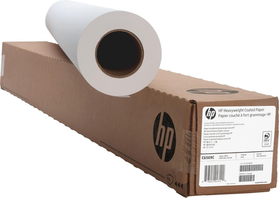 Papier do plotera HP Heavyweight Coated Paper 1067 mm x 30.5 m 130 g/m² (C6569C)