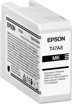 Картридж Epson T47A8 Matte Black 50 мл (C13T47A80N)