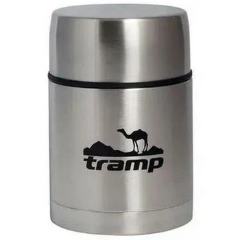 Пищевой термос Tramp Food 0,7л. 10,7х10,7х15,5см. Металлик. Термос для еды UTRC-078