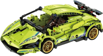Конструктор Maya Toys Суперкар зелений 470 деталей (J2007C)