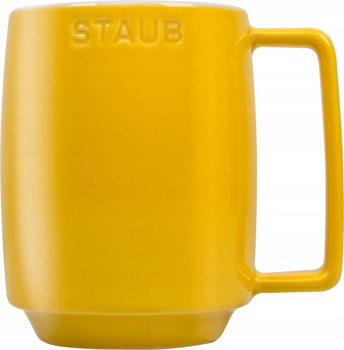 Kubek Staub Serving ceramiczny Żółty 475 ml (3272340059315)