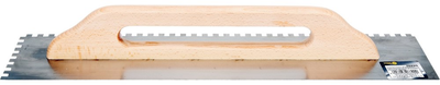 Paca tynkarska Vorel 06690 nierdzewna 580 x 128 mm zęby 8 x 8 mm (5906083066900)