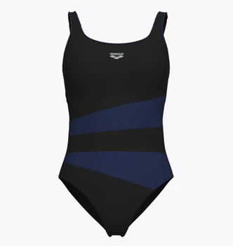 Купальник Arena Isabella Swimsuit Wing Back C Black/Blue 010814-570 38