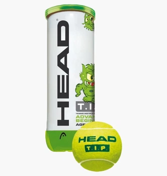 Мяч для большого тенниса Head Tip 3B Green 578133 MISC