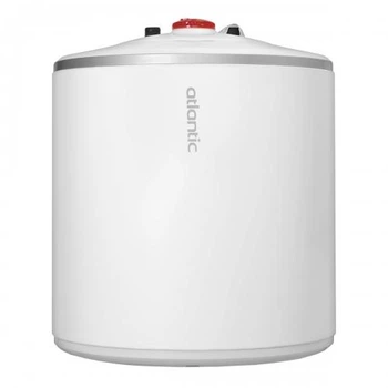 Водонагреватель Atlantic серии O'Pro Compact PC 15 SB (2000W), под мойкой, верхнее подключение воды, 15 л, "мокрый" ТЭН, цилиндрический, класс B, белый