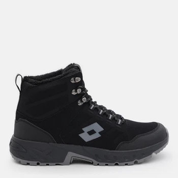 Мужские зимние ботинки Lotto Ketcham Fur 2401210U 41 26.5 см Black/Grey (4068577091315)