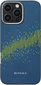 Чохол для смартфона Pitaka Tactile Woven Case StarPeak Lumintex для Apple iPhone 16 Pro Max Milky Way Galaxy (KI1604PMYG)