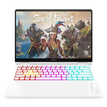 Ноутбук HP 14 OMEN 14-fb1004ua 2880x1800 OLED/Intel U9-285H/32GB/1TB/RTX 5070 8GB/DOS/White (C3UL4EA)