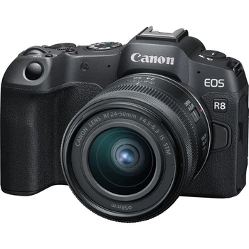 бездзеркальний фотоапарат Canon EOS R8 kit RF 24-50mm IS STM (5803C016)