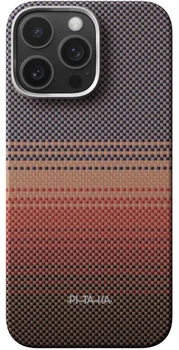Чохол для смартфона Pitaka Tactile Woven Ultra-Slim Case with PitaTap для Apple iPhone 16 Pro Sunset (KI1602SU)
