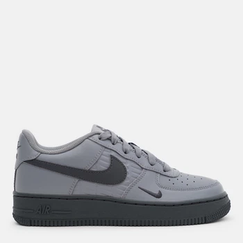 Підліткові кросівки для хлопчика Nike Air Force 1 Gs IH4475-025 38 Cool Grey/Anthracite (198485943971)