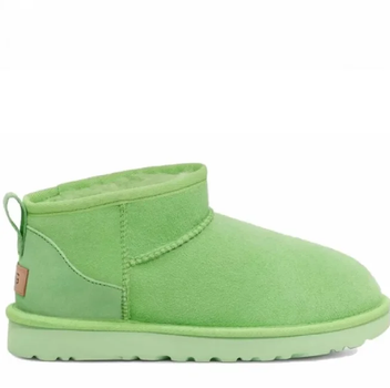 Угтра Міні Замша Зелені Ugg Classic Ultra Mini Parakeet Green (39, зелений)