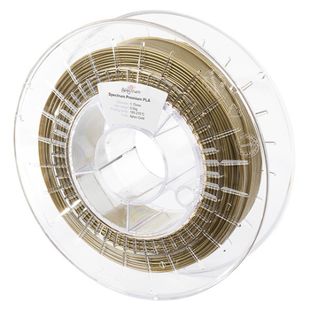 Пластик для 3D принтера Filament Spectrum PLA Glitter 1.75мм 500 г Gold (5903175651587)