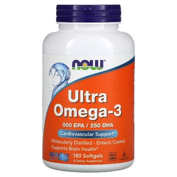 Ультра Омега-3 Now Foods 180 капсул