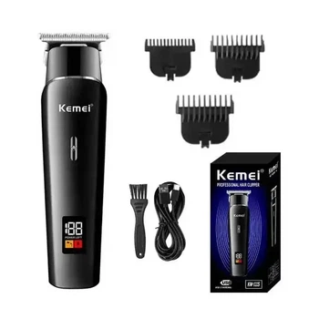 Машинка для стрижки Kemei KM-1113 с насадками 2000 мАч.