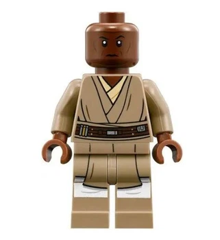 Детский конструктор Star Wars Звёздные войны минифигурка джедай Мейс Винду (1047)
