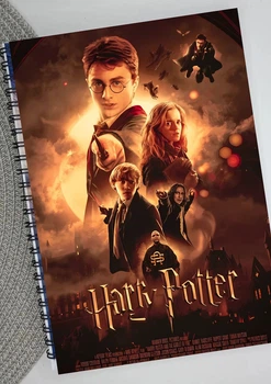 Тетрадь Гарри Поттер Harry Potter на пружине 48 листов линия (33644)