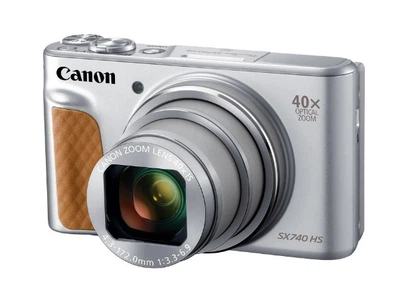 Компактный фотоаппарат Canon PowerShot SX740 HS Silver (2956C002)
