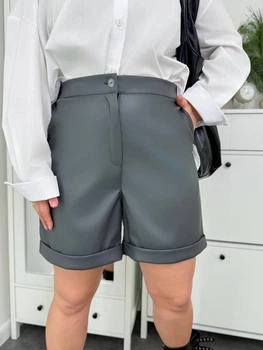 Женские шорты Fashion 9SB_292Dark Grey XXL Темно-серые (2000000950754)