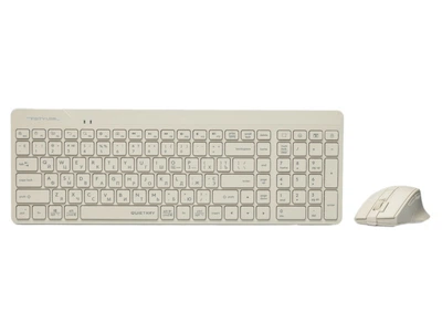 Комплект: клавіатура і миша A4Tech Fstyler FG2400 Air Beige