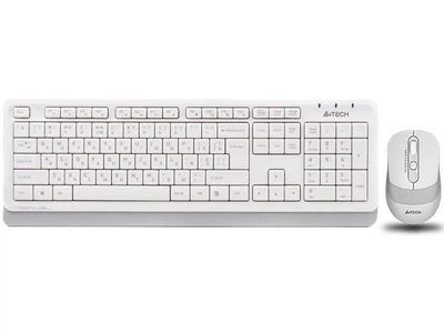 Комплект (клавіатура + міша) A4Tech Fstyler FG1010 White