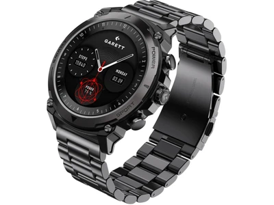 Cмарт-годинник Garett Atom Black Steel