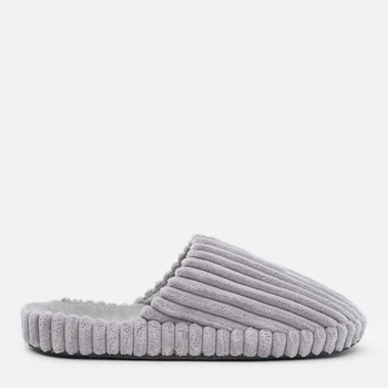 Жіночі домашні капці утеплені хутряні з закритим носком FX shoes Лотос 7707 40 25.5 см Димчасті (2820000022820)