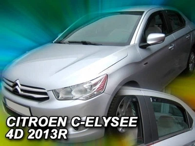 Дефлекторы окон ветровики Citroen C-Elysee 4D 12- вставные 4шт Heko Ситроен С-Элизе АМ0007131
