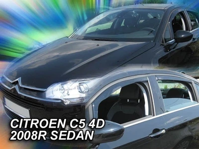 Дефлекторы окон ветровики Citroen C5 4D SD 08- вставные 4шт Heko Ситроен С5 АМ0007144