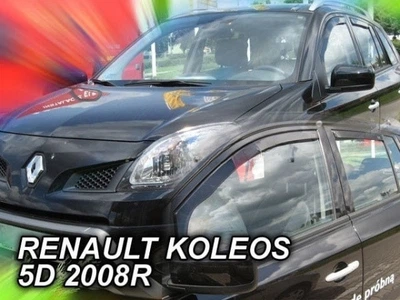 Дефлекторы окон ветровики Renault Koleos 5D 08-16 вставные 4шт Heko Рено Колеос АМ0033807