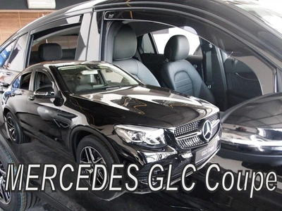 Дефлекторы окон ветровики Mercedes GLC 5D Coupe C253 15- вставные 4шт Heko Мерседес ГЛЦ АМ0054662