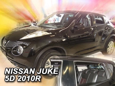 Дефлекторы окон ветровики Nissan Juke 5D 10-19 вставные 4шт Heko Ниссан Жук АМ0007625