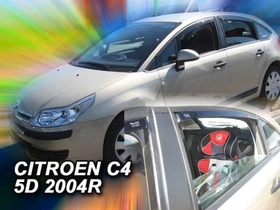 Дефлекторы окон ветровики Citroen C4 04-10 вставные 4шт Heko Ситроен С4 АМ0033665