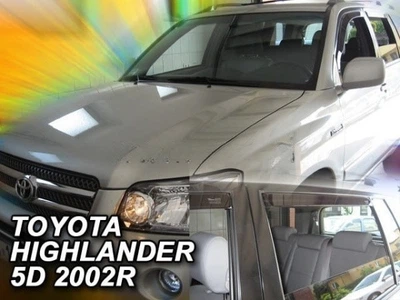 Дефлекторы окон ветровики Toyota Highlander 4D 00-08 вставные 4шт Heko Тойота Хайлендер АМ0007962