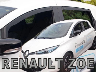 Дефлекторы окон ветровики Renault ZOE 5D 12- вставные 4шт Heko Рено Зое АМ0054050