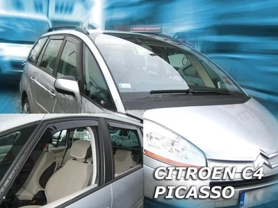 Дефлекторы окон ветровики Citroen C4 Picasso 5D 06- вставные 4шт Heko Ситроен С4 Пикассо АМ0007142