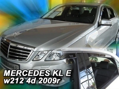 Дефлекторы окон ветровики Mercedes E 212 4D SD 09-16 вставные 4шт Heko Мерседес Е АМ0022815