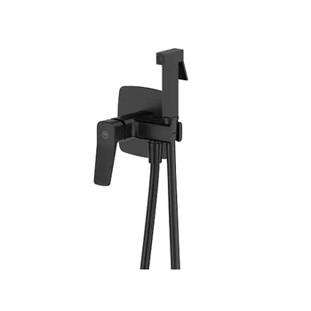 Смеситель для биде KFA Armatura Merida Black 2139-512-81 скрытого монтажа