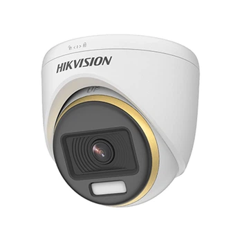 HTDVI-видеокамера ColorVu 2Mp Hikvision DS-2CE70DF3T-LMFS f=2.8mm ИК+LED, с микрофоном (99-00017760)