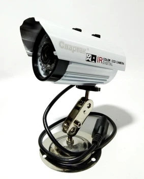 Внешняя цветная камера видеонаблюдения уличная CCTV 635 IP 1.3mp CCD 3,6mm DC 12V SYS PAL ИК подсветка