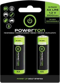 Акумулятор Powerton AAA (HR03) 1.2V 900 mAh (12x2-pack) 24 шт (8590274601253)