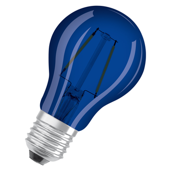 Лампа світлодіодна 2,5W 230V 10lm 9000K E27 60x105mm груша [4058075434004] Osram Star Classic Blue